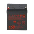 CSB Lead-acid battery 12v 5Ah hr 1221w f2 12v 21w 1,67V/15Min high current agm lead