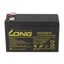 Kung Long WP1236W 12V 9Ah AGM Bleiakku F2 6,3mm Hochstrom