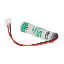 Ersatz Backup Batterie für Mitsubishi FX2N ER6C/F2-40BL mit Kabel und Stecker FX1 FX2 FX FX2C F1 F1J F2 F-60M 3,6 Volt 2600 mAh