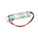 Ersatz Backup Batterie für Mitsubishi FX2N ER6C/ F2-40BL mit Kabel und SteckerF  3,6 Volt 2600mAh