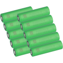 10x Murata Sony US 18650 VTC6 3120mAh 30A Batterie Akku...