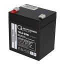 Q-Batteries 12LH-30W 12 V 5 Ah / 30 W AGM Hochstrom-USV-Akku