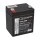 Q-Batteries 12LH-30W 12 V 5 Ah / 30 W AGM Hochstrom-USV-Akku