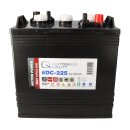 Q-Batteries 6DC-225 6V 225Ah Deep Cycle Traktionsbatterie