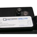 Q-Batteries 8DC-170 8 V 170 Ah (C20) Deep-Cycle-Traktionsbatterie