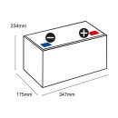 Supply battery 12v 120Ah solar motorhome boat mover ship battery