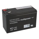 Ersatz-Akkusatz 2x 12V 8Ah für elektrischen Schneeschieber Powerpac ES230