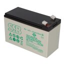 SSB Battery SBL7.2-12L AGM Bleiakku 12 V 7,2 Ah T2/Faston 6,3 mm