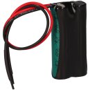 Battery pack 2.4v 4.0 Ah series open cable strand 30cm...