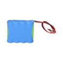 Notleuchten-Akku 4,8V 1800mAh NiMH F41 AA / Mignon