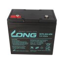 Kung Long WPL55-12N 12V 55Ah AGM Bleiakku M6 Longlife
