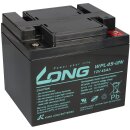 Kung Long Akku 12V 45Ah Pb Batterie Bleigel WPL45-12N...