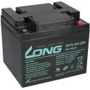 Kung Long Akku 12V 45Ah Pb Batterie Bleigel WPL45-12N...