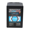 Patona Platinum V190 NANO V-Mount-Akku D-Tap – 14,8...
