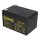Kung Long WP12-12E 12V 12Ah AGM Bleiakku F2 6,3mm zyklenfest