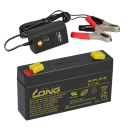 agm lead battery 6v 1,2Ah compatible for usv lead gel +...