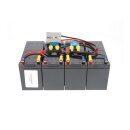 CSB-SCD25 compatible battery pack suitable for apc rbc25 Plug & Play