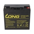 Kung Long wp22-12n 12v 22Ah battery agm lead battery maintenance free cyclic