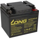 Kung Long Akku 12V 40Ah Batterie Bleigel WPS40-12 mit VDS