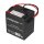 Multipower Lead battery gel agm technology 12v 5,4Ah with plug for lawn mower e.g. Sabo 43-Vario e Toro Briggs Stratton