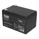 FIAMM FG21201 Standard AGM Bleiakku 12V 12Ah T1 / Faston 4,8 mm