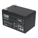 FIAMM FG21202 Standard AGM Bleiakku 12V 12Ah T2 / Faston 6,3 mm