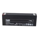 FIAMM FG20201 Standard AGM Bleiakku 12V 2Ah T1 / Faston 4,8 mm
