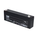 FIAMM FG20201 Standard AGM Bleiakku 12V 2Ah T1 / Faston 4,8 mm