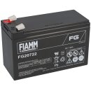 Fiamm Blei-Akku FG20722 Pb 12V / 7,2Ah Faston 6,3