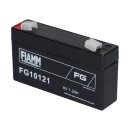 Fiamm Lead battery fg10121 Pb 6v / 1.2Ah Faston 4.8