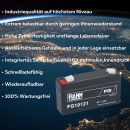 FIAMM FG10121 Standard AGM Bleiakku 6V 1,2Ah T1 / Faston...