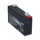 FIAMM FG10121 Standard AGM Bleiakku 6V 1,2Ah T1 / Faston 4,8 mm