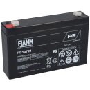 Fiamm Blei-Akku FG10721 Pb 6V / 7,2Ah Faston 4,8