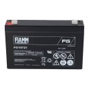 FIAMM FG10721 Standard AGM Bleiakku 6V 7,2Ah T1 / Faston 4,8 mm
