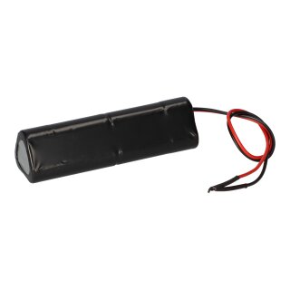 Notleuchten-Akku 7,2V 1800mAh NiMH D3x2 AA Pyramide