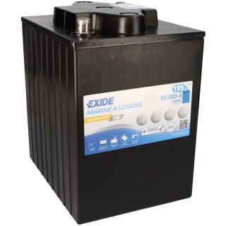 Exide Bleigel Akku ES 1000-6 ersetzt G180/6 6V 190Ah AGM Sonnenschein