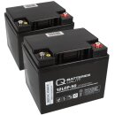 Lead battery 2x 12v 50Ah compatible 24v wheelchair...