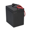 Kung Long lead battery agm 12v 5 Ah wp5-12 with plug for lawn mowers e.g. Sabo 43-Vario e Toro Briggs Stratton