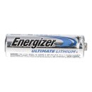 20x Energizer Ultimate Batterie Lithium LR06 1.5V AA Mignon L91
