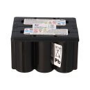 EnerSys Hawker CYCLON 2.5-12 2x3, Artikel 0819-0020 Reinblei-Akku 12V 2,5Ah – Faston 4,8 mm