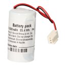 Lithium Batteriepack mit Kabel und Molex Stecker Baby C Zellen 3,6V 6500mAh