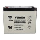 2x Yuasa lead battery rec80-12i Pb 12v / 80Ah cycle proof, m6 female thread