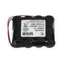 Battery pack compatible Messerschmitt 6vq-02 6 Volt F4x1 with connector phr 2