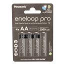 4er Blister eneloop Pro Mignon Akku BK-3HCDE/4BE  Ni-MH...