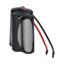 Notleuchten-Akku 4,8V 2200mAh NiMH Raute AA / Mignon