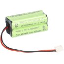 4,8V 600mAh AAA Ni-MH Mexcel Notleuchten Akkupack...