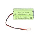 Notleuchten-Akku 4,8V 600mAh NiMH AAA / Micro Kabel + Stecker