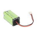Notleuchten-Akku 4,8V 600mAh NiMH AAA / Micro Kabel + Stecker