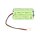 4.8v 600mAh aaa Ni-MH Mexcel emergency light battery pack NS4/600aaaHT Cable and plug