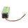 Notleuchten-Akku 4,8V 600mAh NiMH AAA / Micro Kabel + Stecker